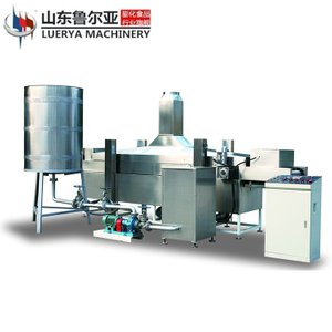 China Jinan Factory Supplied Fry snacks pellet fried snack chips making machine