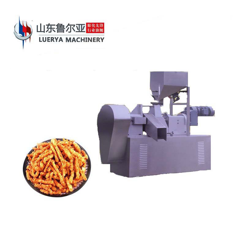 Certificate CE ISO Kurkure Cheetos Corn Curl Extruder Machine In Snack Food