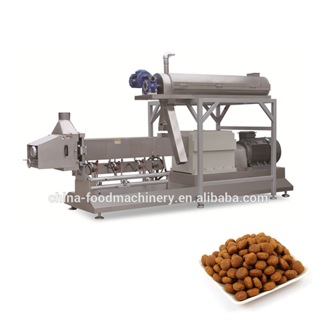 Cat Food Extruder Machine for Pet Food Materials Processing line 