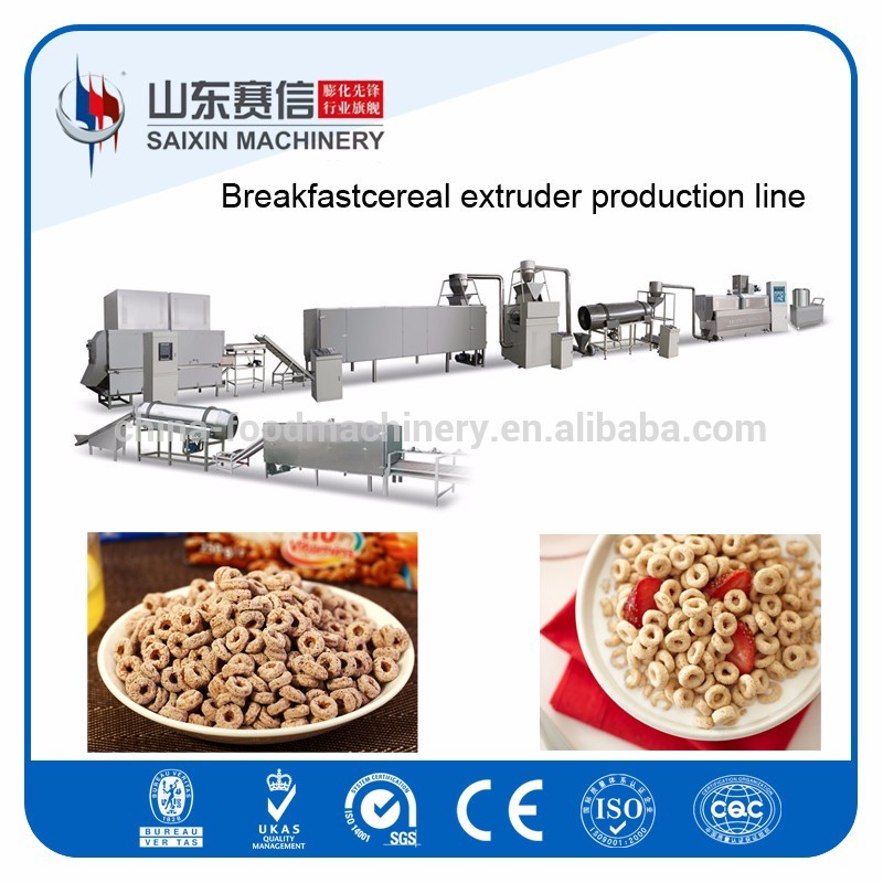 Stainless steel Oats flakes Breakfast Cereal making machine
