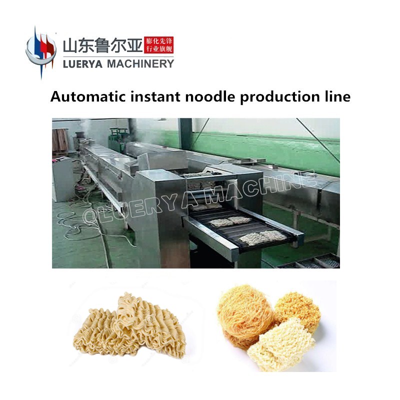 Chinese Manufacturer Full Automatic fried Instant Noodle Machine
