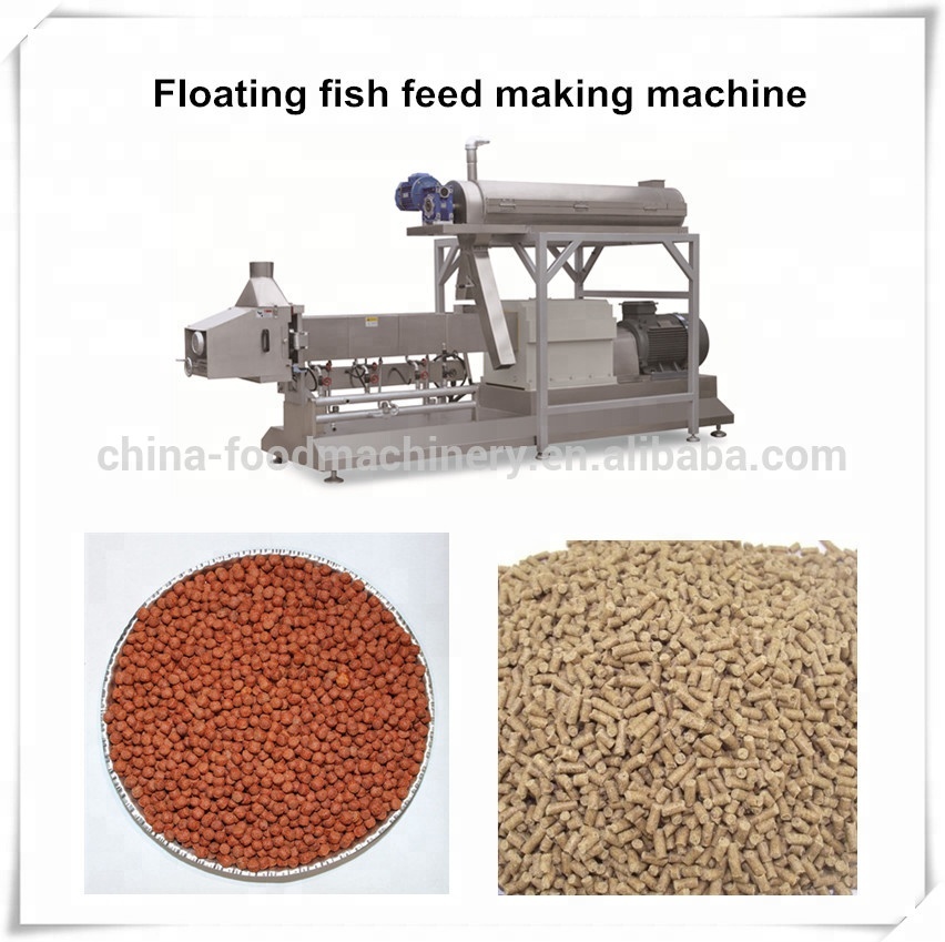 Chinese Factory big production capacity fish food making machine with CE,ISO Certificate