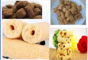 Automatic Puffed Snacks Food Core Filling Making Machine Extruder Production Line